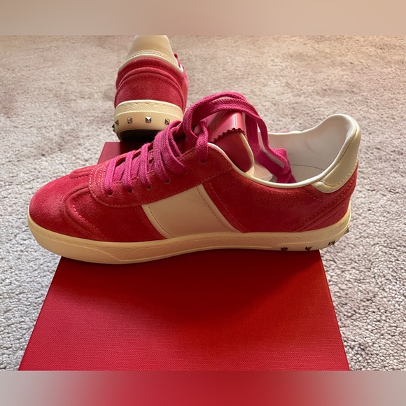 Valentino Pink/White Women’s Sneakers - Picture 10 of 16